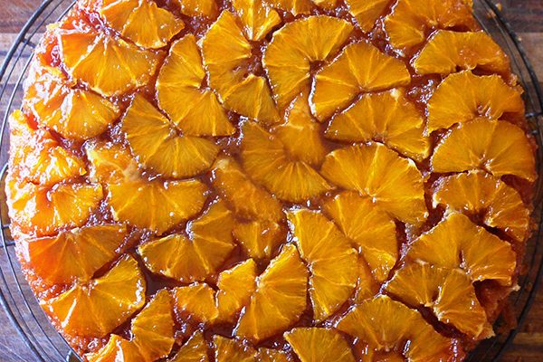 Caramel Orange Syrup Cake