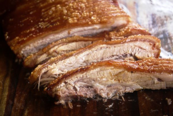 Slow Roasted Pork Belly - a Julie Goodwin recipe