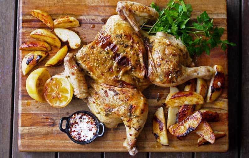 Spiced Chicken with Potatoes