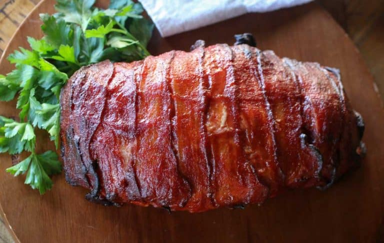 Glazed Meatloaf - Bacon Wrapped | a Julie Goodwin recipe